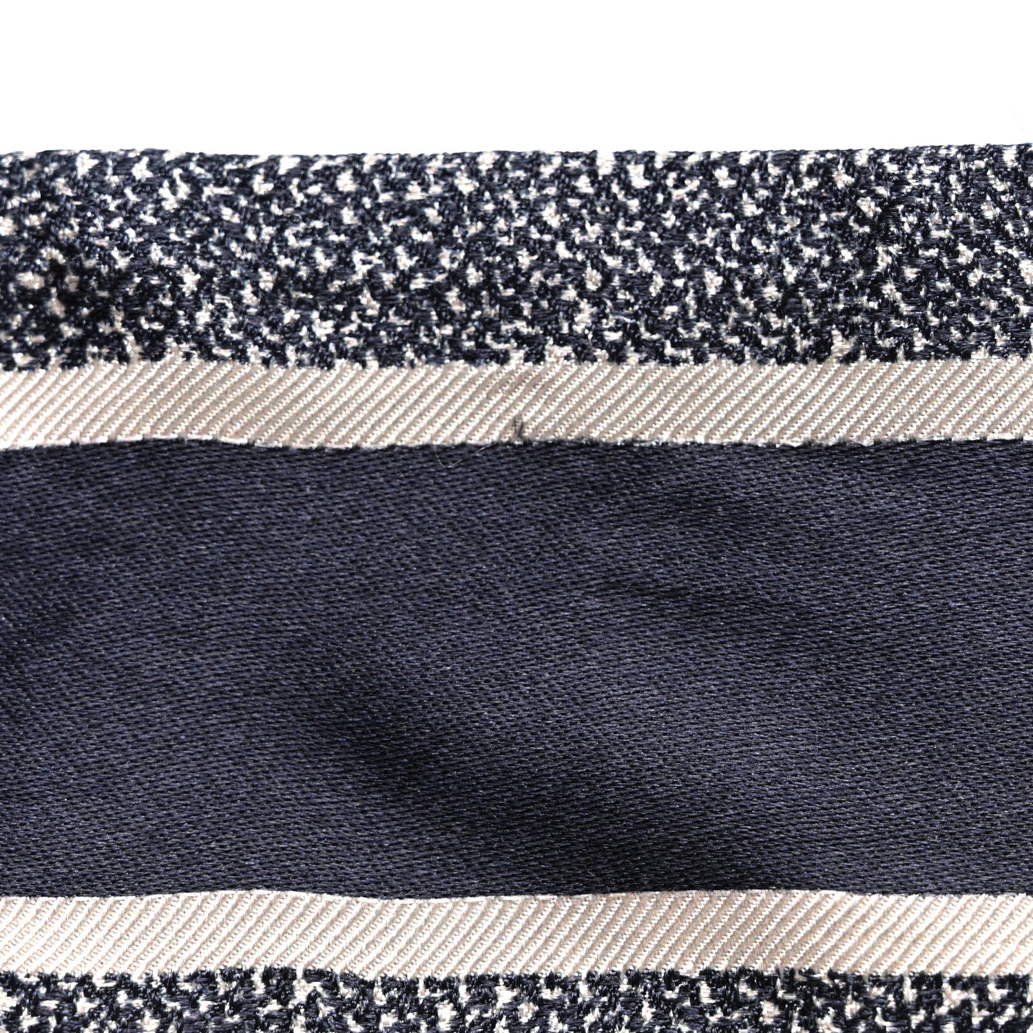 Christian Dior Silk Oblique Mitzah Scarf Blue 4 of 9