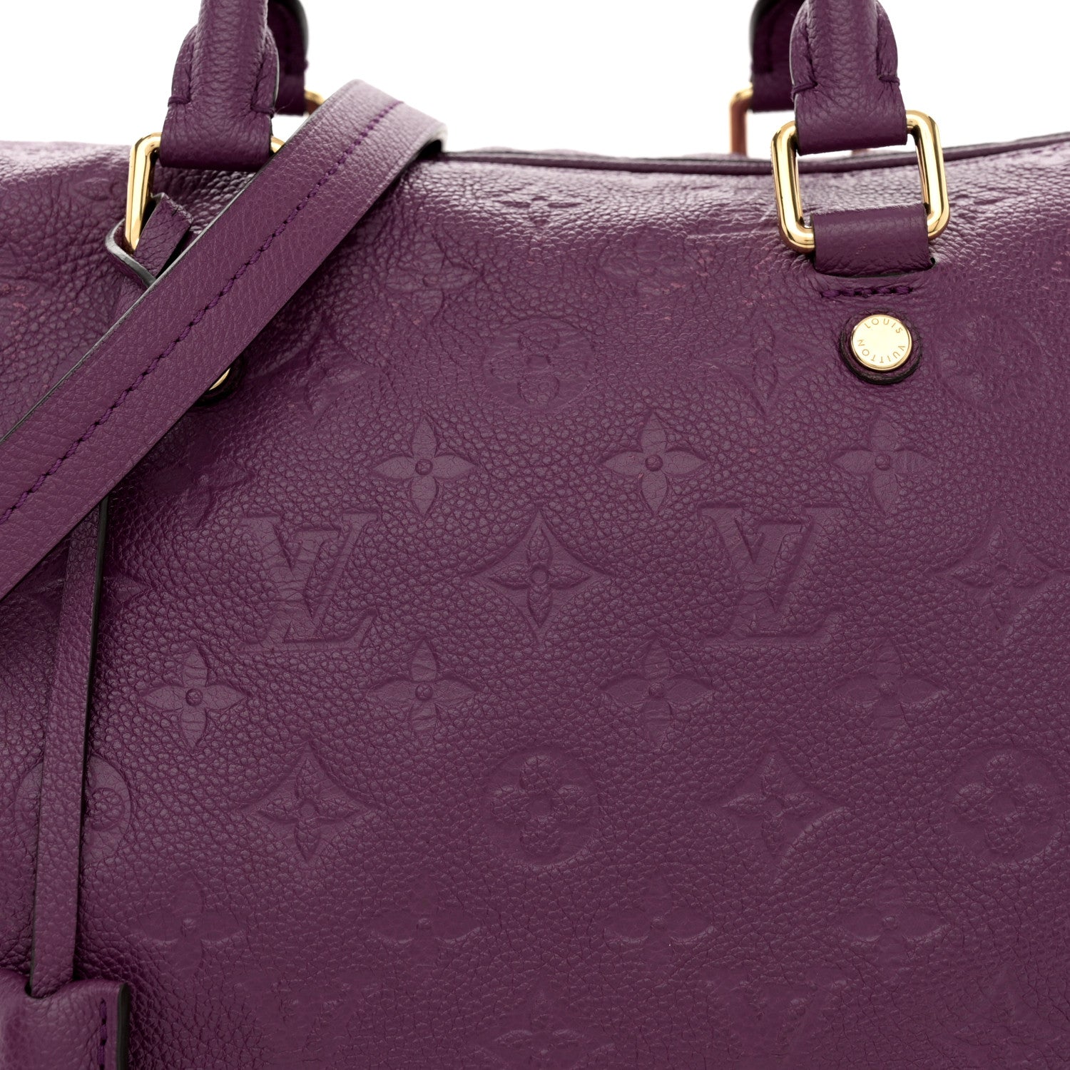 Louis Vuitton Empreinte Speedy Bandouliere 30 Amethyste 8 of 11
