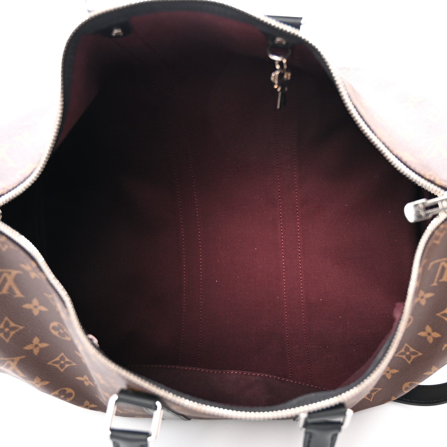 Louis Vuitton Monogram Macassar Keepall Bandouliere 45 4 of 9