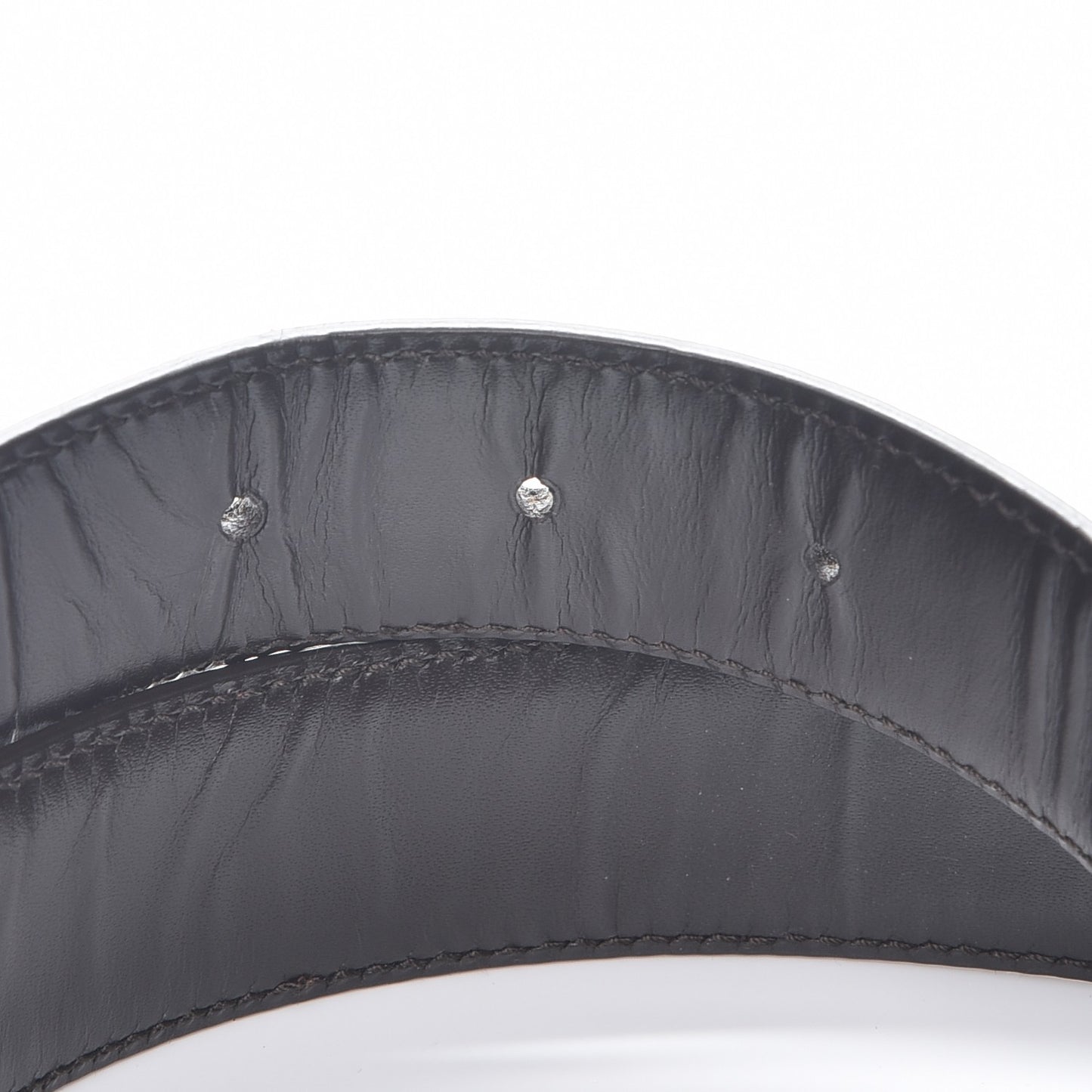 Monogram Interlocking G Belt 85 34 Dark Brown