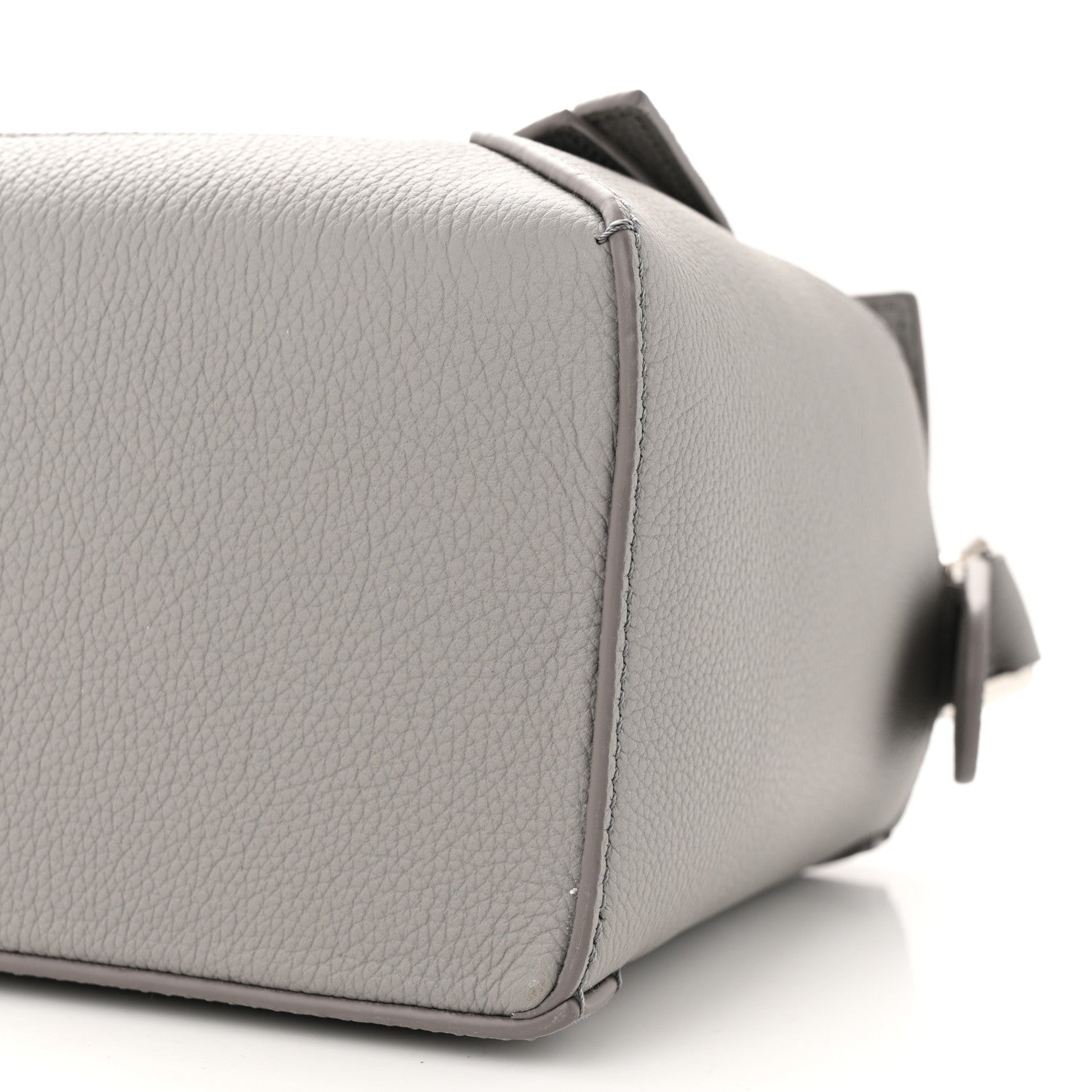 Loewe Calfskin Small Puzzle Edge Bag Pearl Grey 9 of 9
