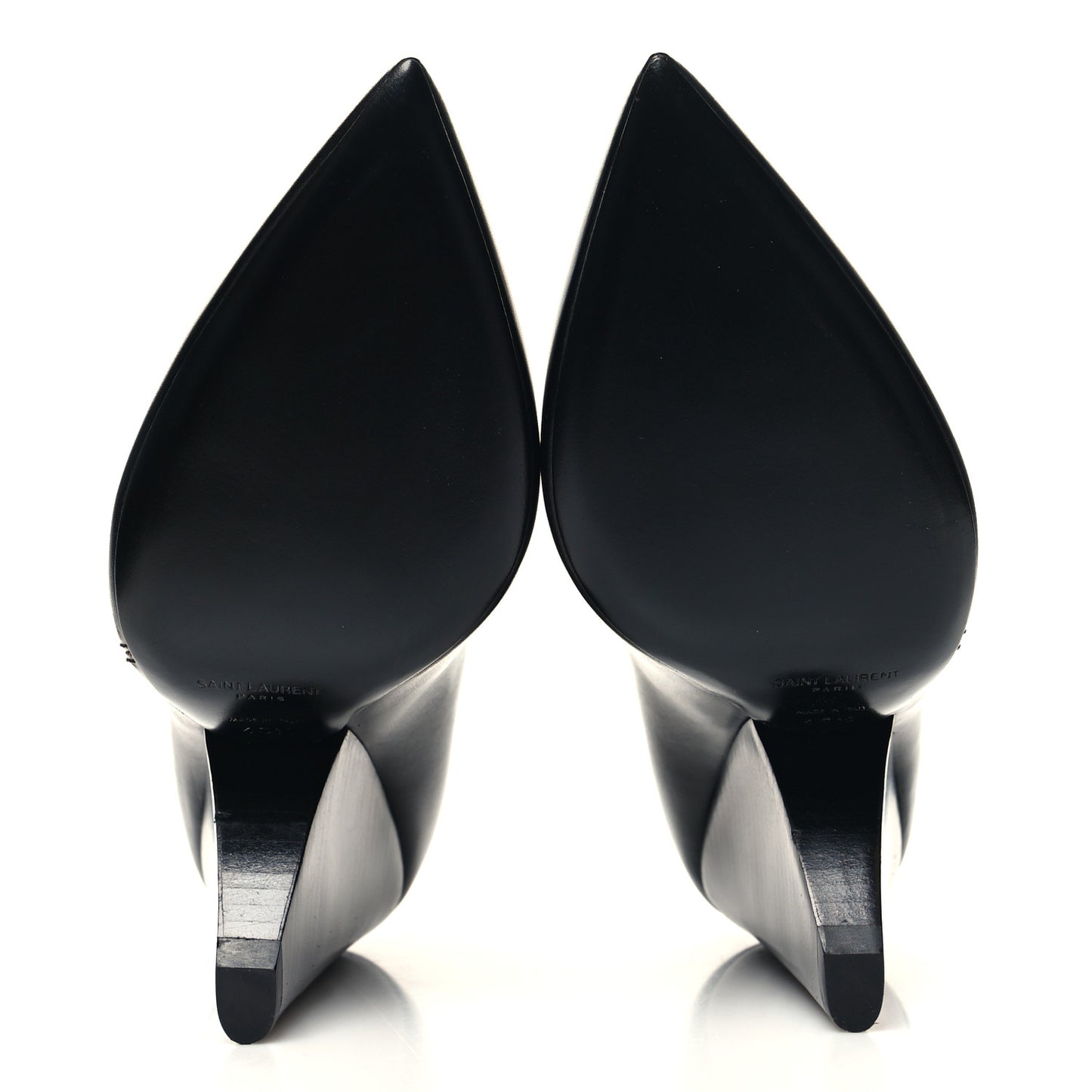 Calfskin Soho Niki 105 Wedge Booties 40.5 Black