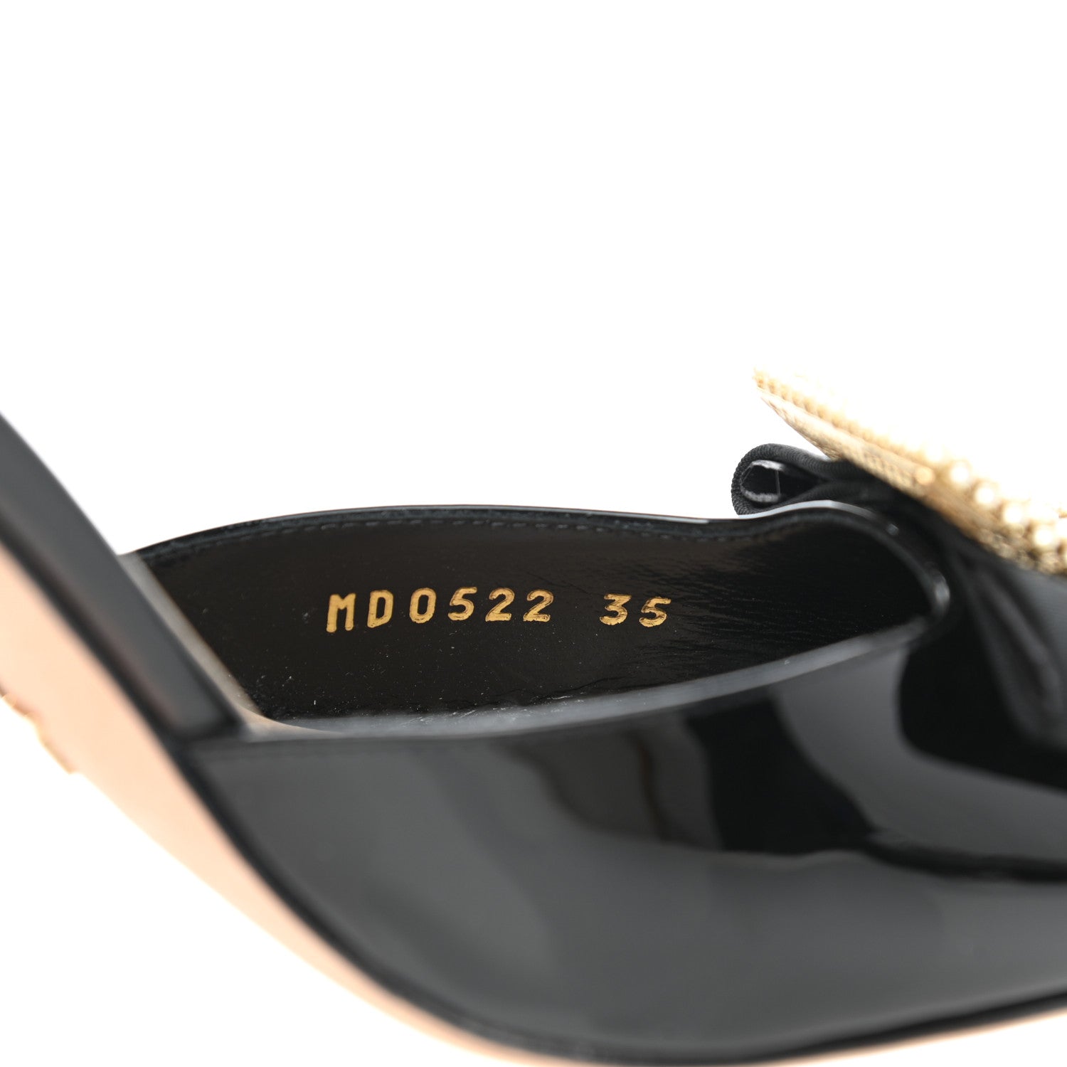 Christian Dior Patent Dior Idylle Pumps 35 Black 8 of 9