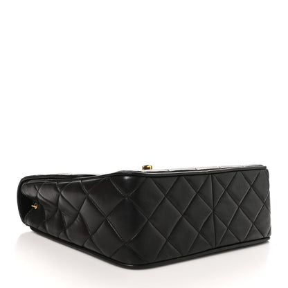 Chanel Lambskin Quilted Medium Square Flap Bag Black 4 of 13