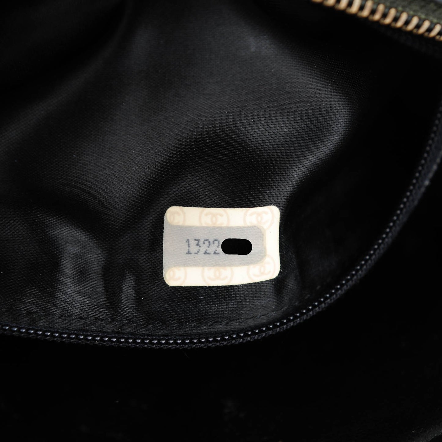 Lambskin Quilted Camera Case Black