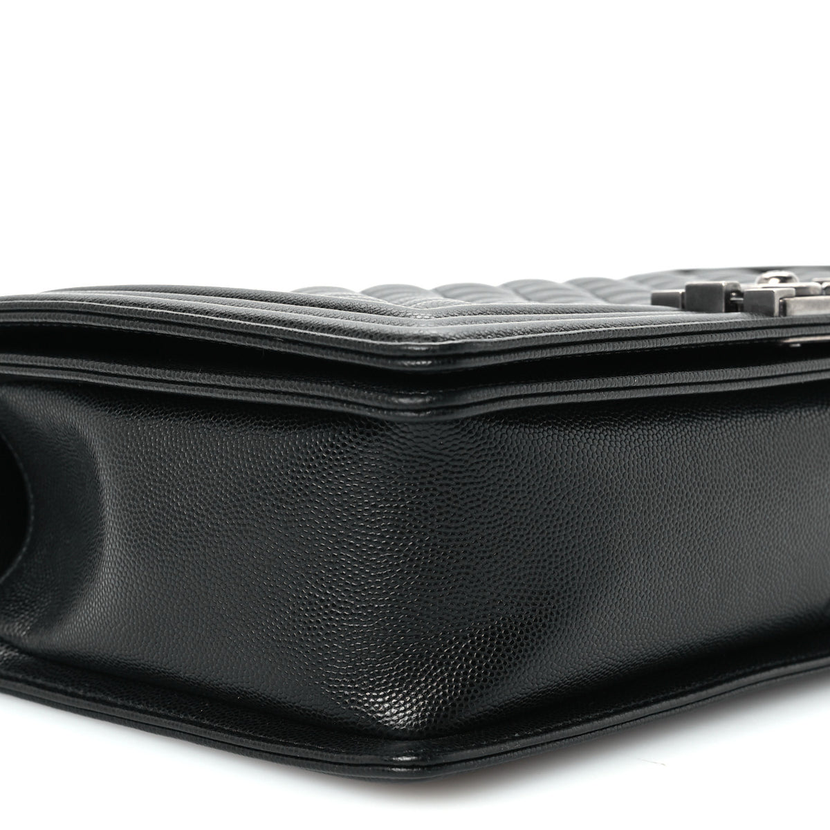 Caviar Quilted New Medium Boy Flap Black