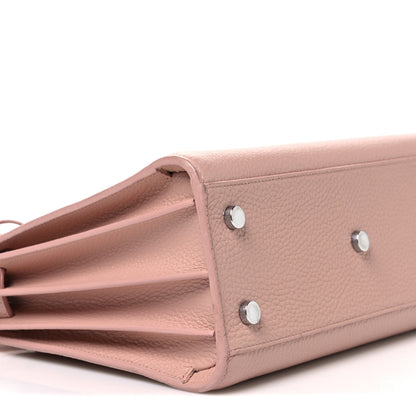 Saint Laurent Grained Calfskin Baby Sac De Jour Antique Rose 8 of 10