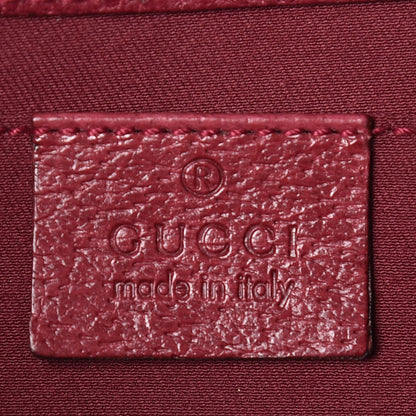 Gucci Monogram Horsebit Clutch Pink 8 of 9