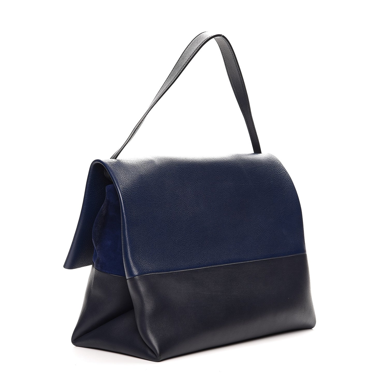 Baby Calfskin All Soft Shoulder Bag Ink