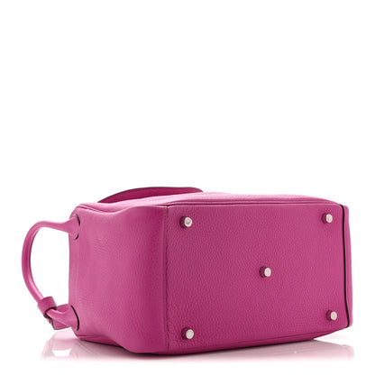 Hermes Taurillon Clemence Lindy 30 Magnolia 4 of 10