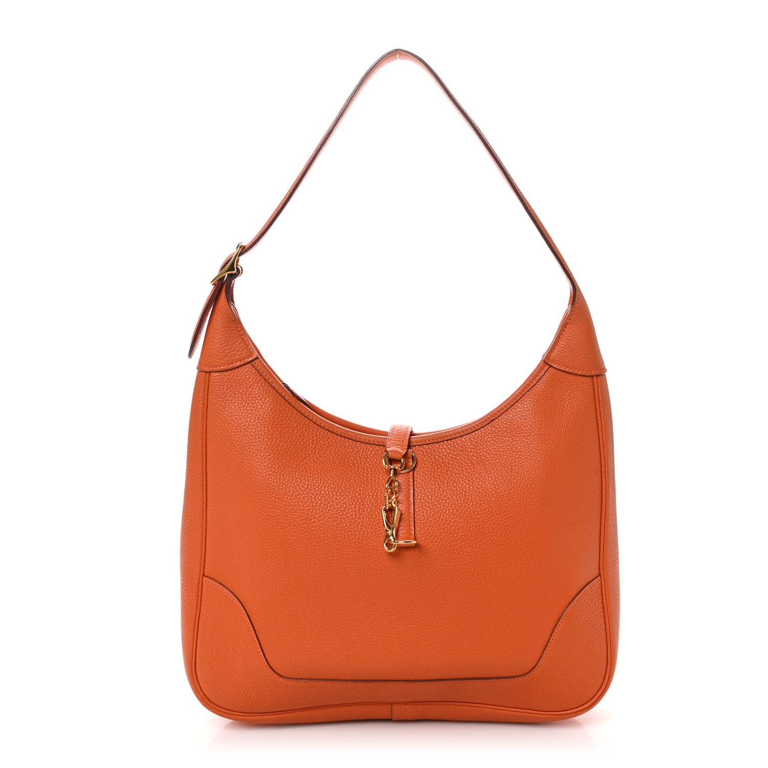 Hermes Togo Trim II 31 Hobo Orange 1 of 10