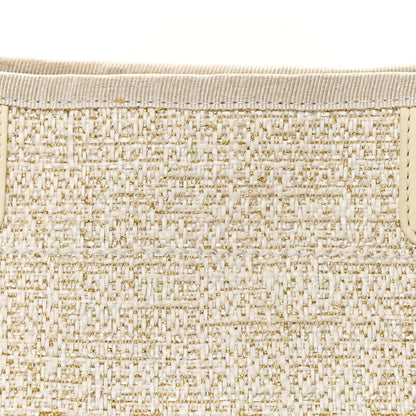 Chanel Woven Straw Raffia Small Deauville Tote Light Beige 8 of 11