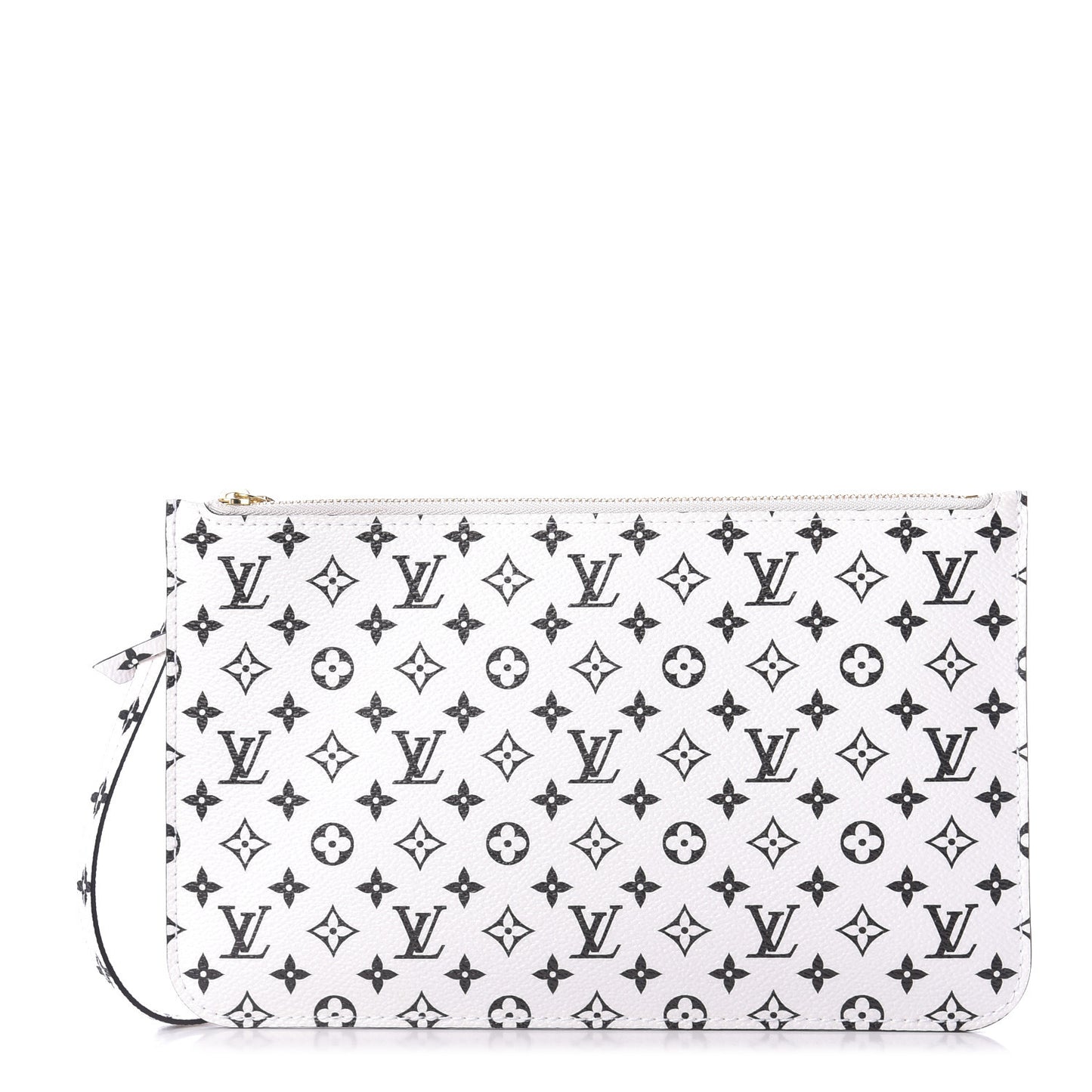 Monogram Giant Neverfull MM GM Pochette White