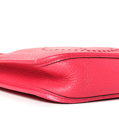 Hermes Taurillon Clemence Evelyne TPM Rose Extreme 8 of 10