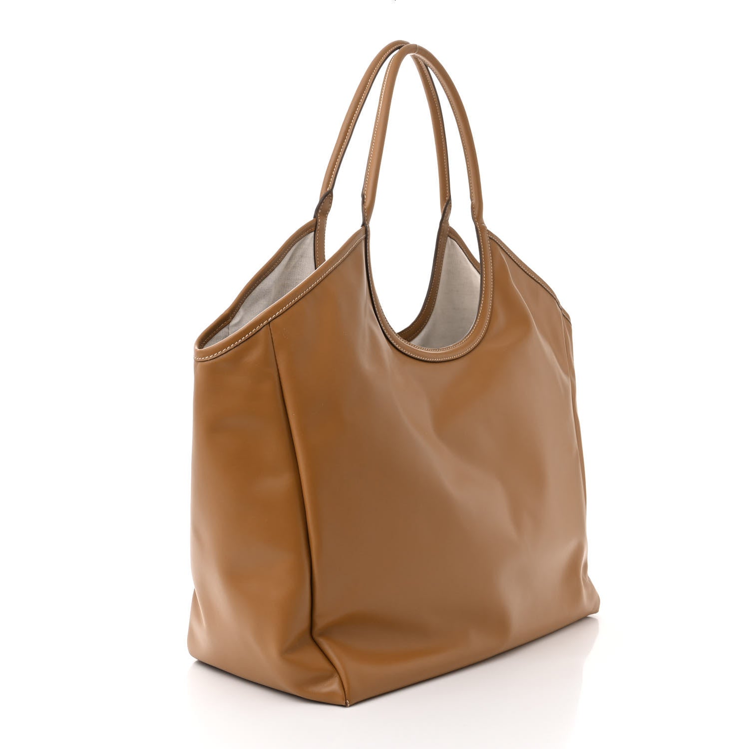 Miu Miu Nappa Large Ivy Tote Bag Caramel 3 of 10