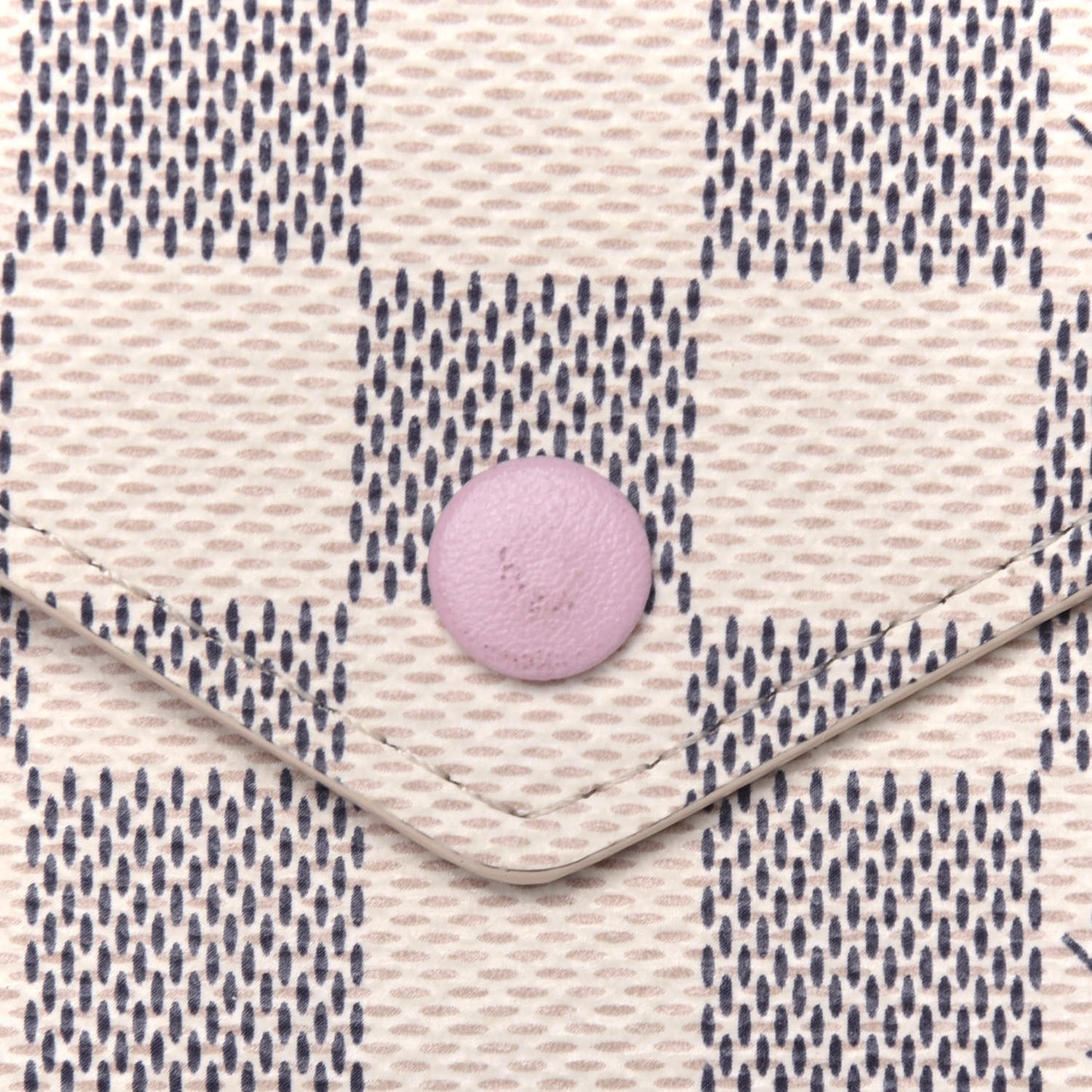 Damier Azur Victorine Wallet Rose Ballerine