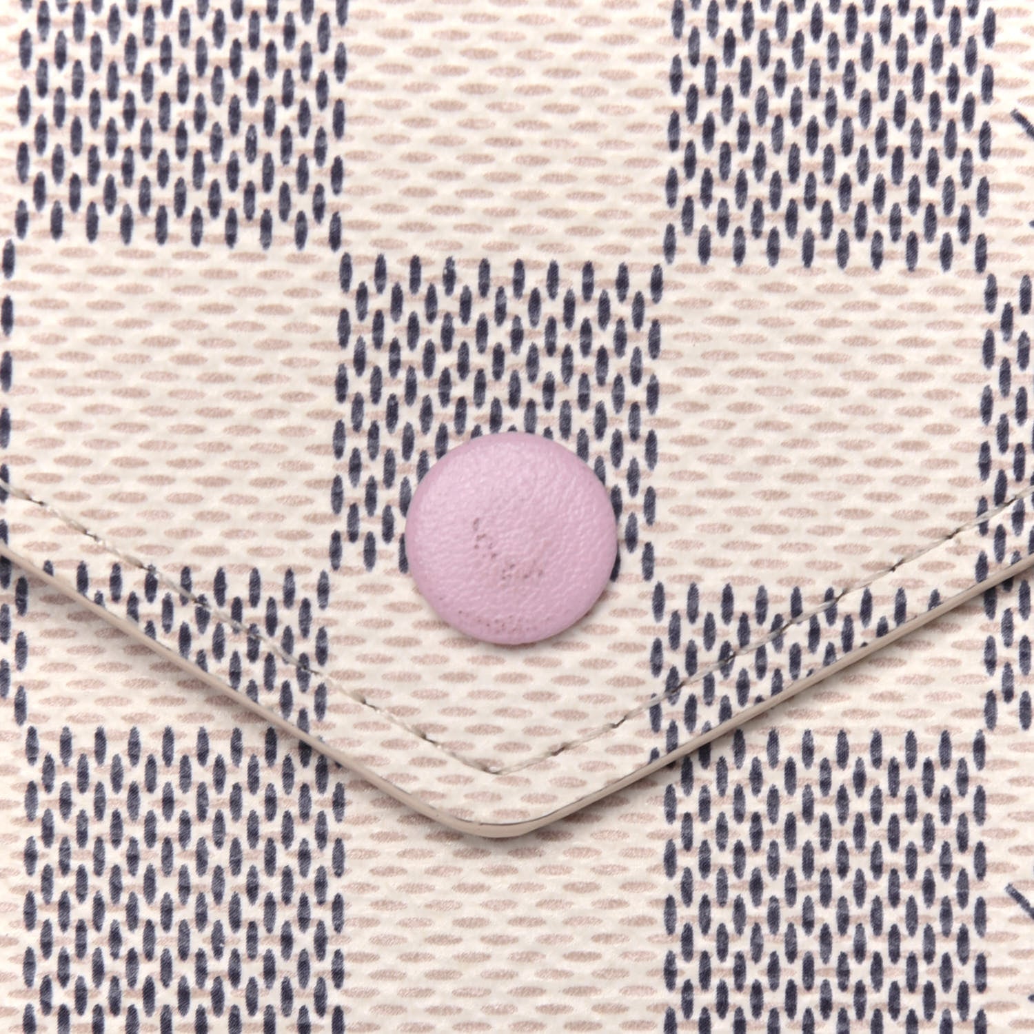 Louis Vuitton Damier Azur Victorine Wallet Rose Ballerine 19 of 19