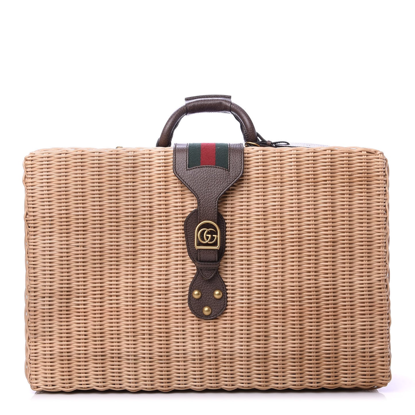Wicker Web Suitcase