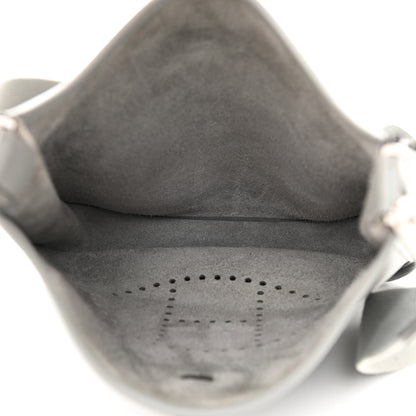 Hermes Taurillon Clemence Evelyne III PM Gris Mouette 5 of 11