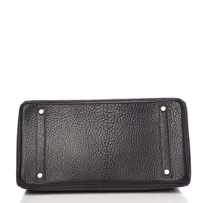 Hermes Chevre de Coromandel Birkin 35 Black 7 of 35