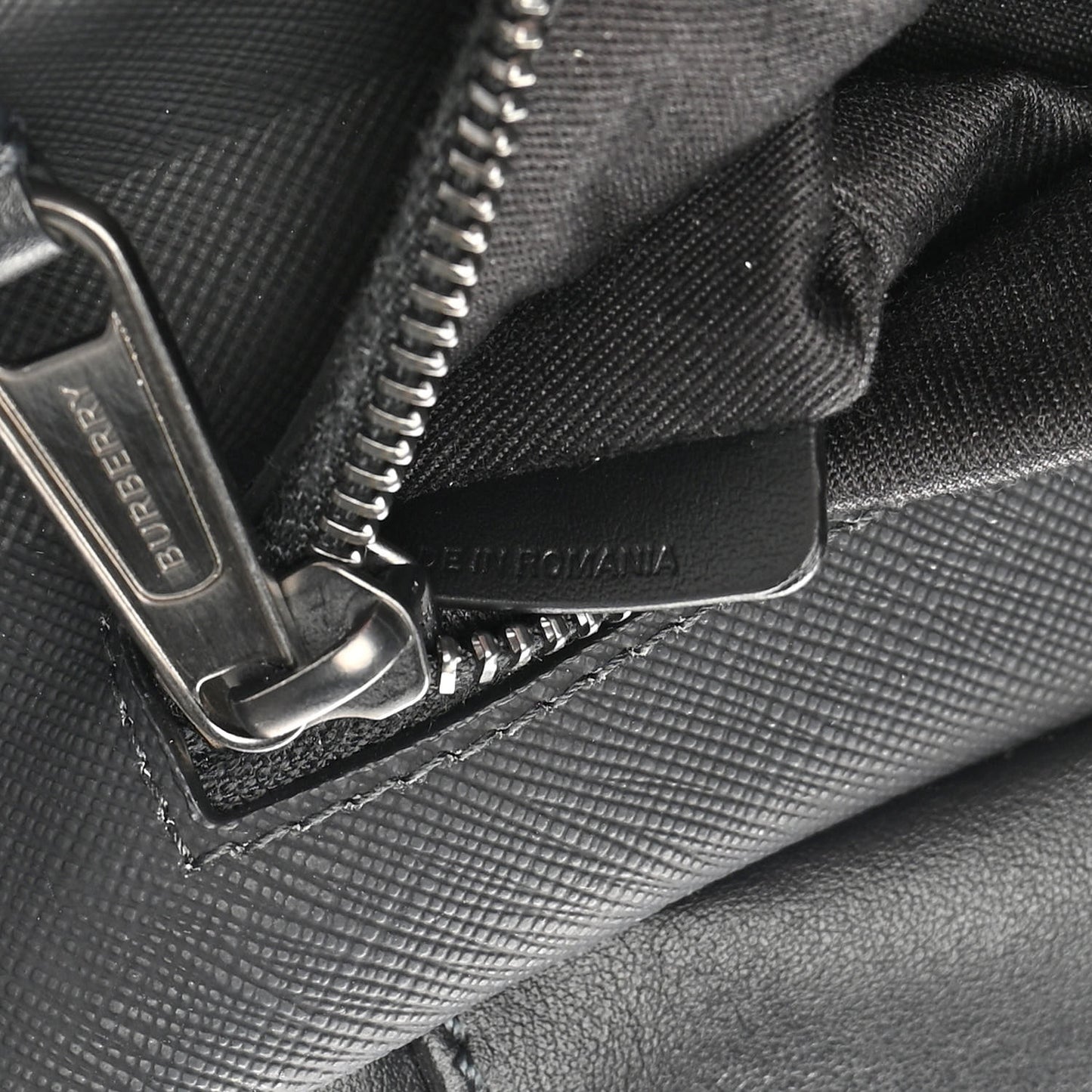 Charcoal Check Calfskin Sonny Bum Bag Charcoal