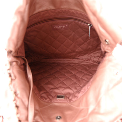 Chanel Metallic Calfskin Quilted Small Chanel 22 Pink 6 of 11