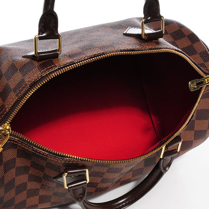 Louis Vuitton Damier Ebene Speedy Bandouliere 30 5 of 8