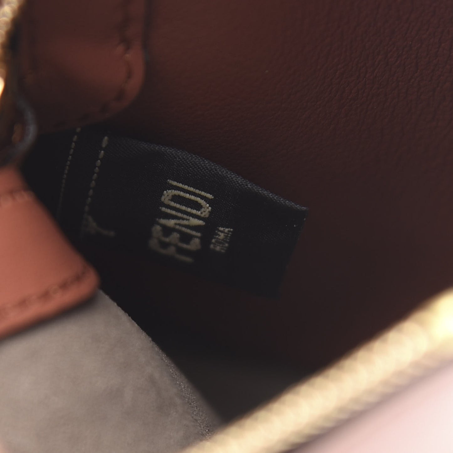 Vitello Grace Matte Mini 3 Pocket Mini Crossbody Bag Rust