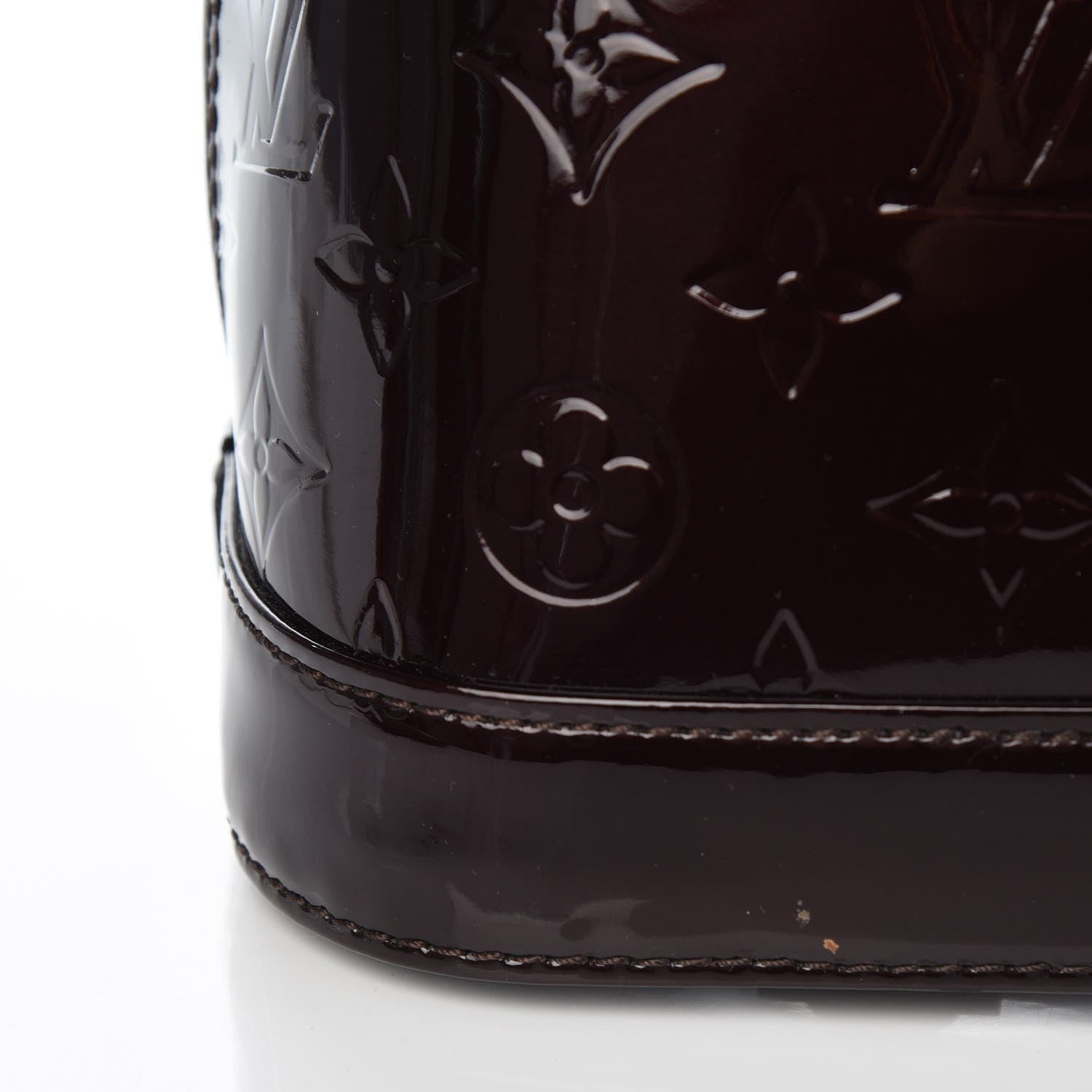 Louis Vuitton Vernis Alma PM Amarante 9 of 10