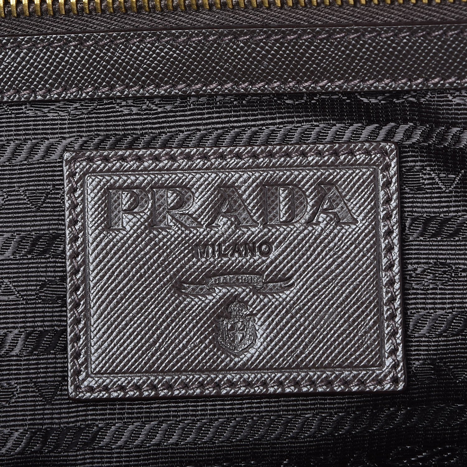 Prada Calf Hair Leopard Print Travel Tote 8 of 10