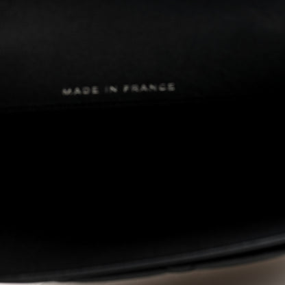 Chanel Pearly Lambskin Quilted Flap Card Holder Wallet So Black 5 of 8