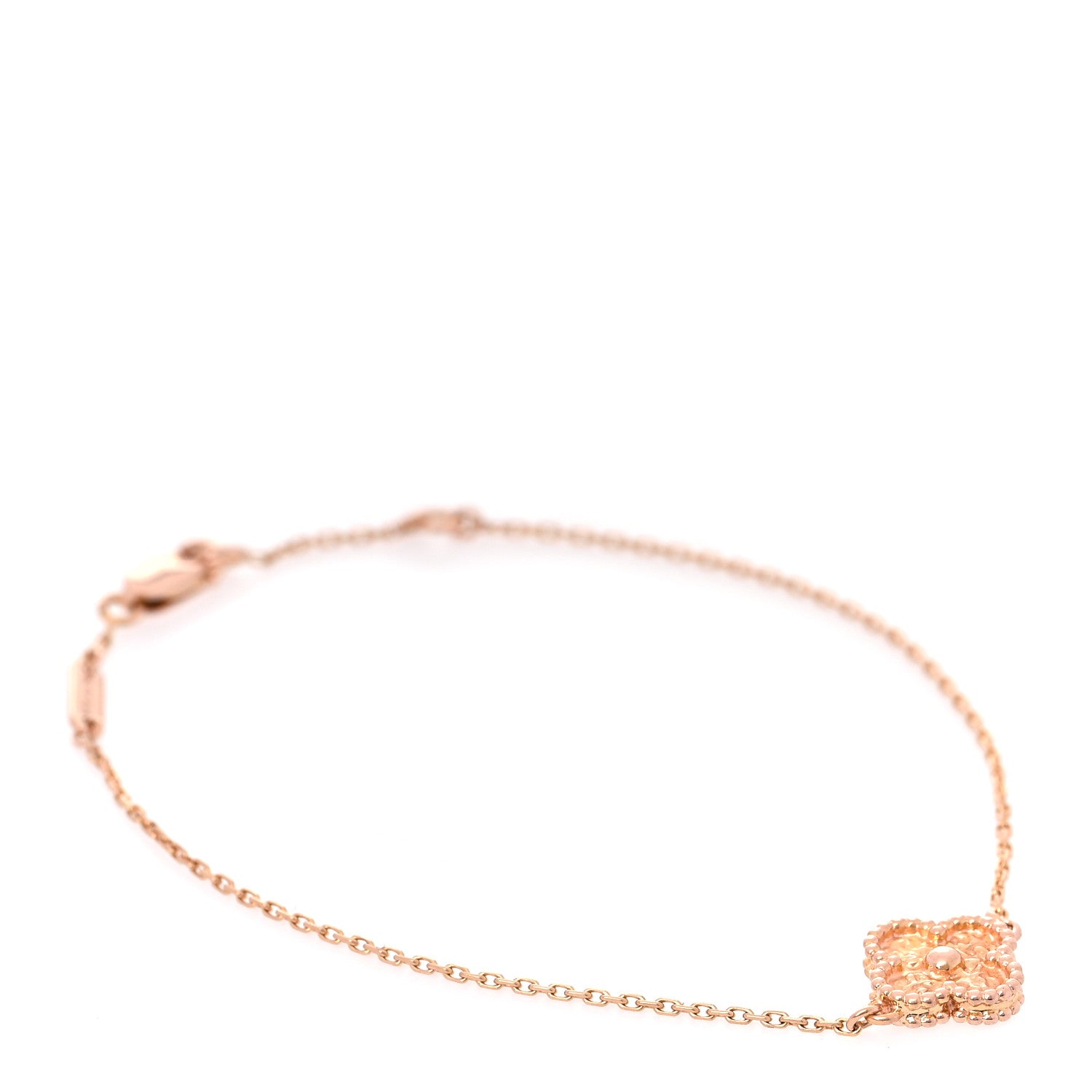 Van Cleef & Arpels 18K Rose Gold Sweet Alhambra Bracelet 1 of 6