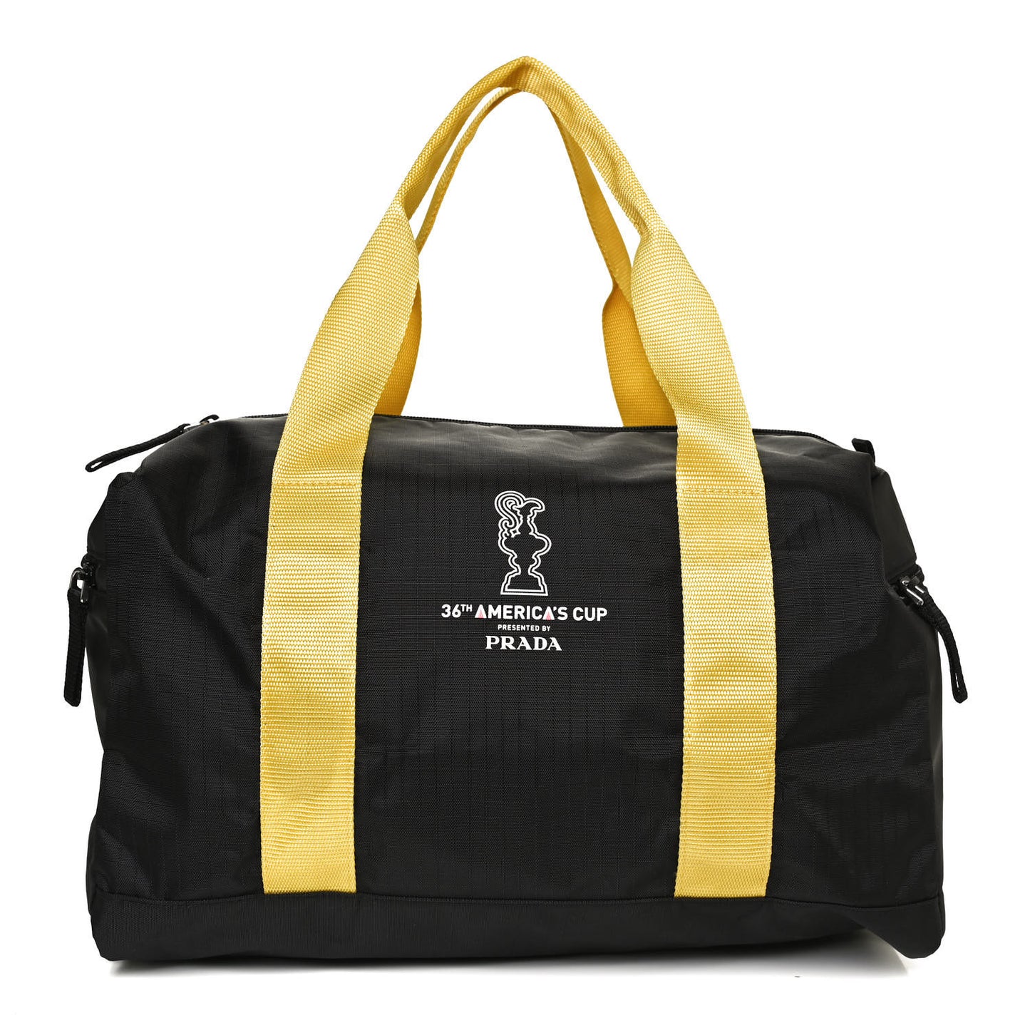Tessuto Nylon 36th Americas Cup Duffle Bag Black