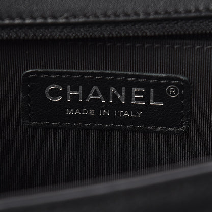 Chanel Calfskin Quilted New Medium Boy Flap Black 8 of 10