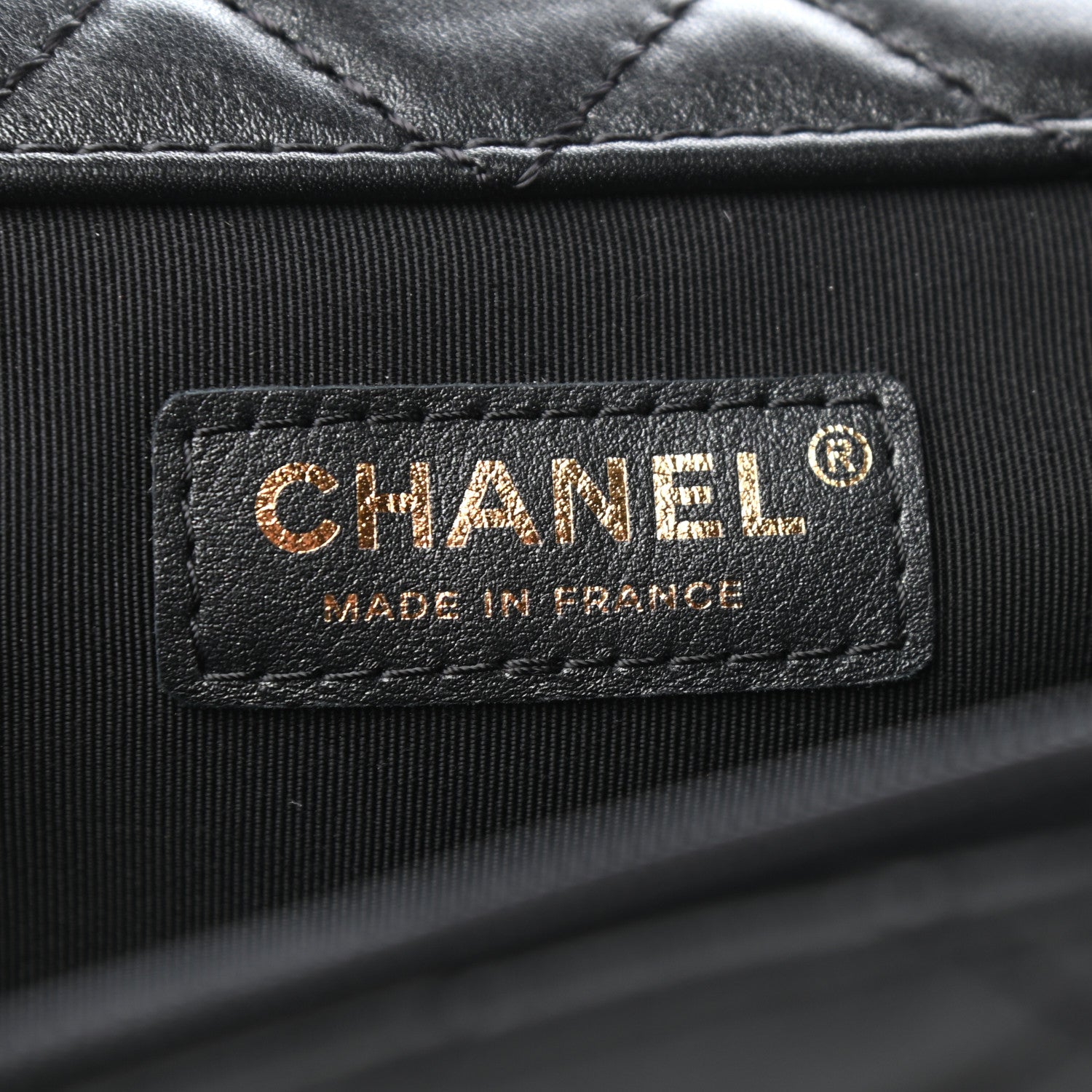 Chanel Metallized Calfskin Quilted XXL Travel Flap Bag Black 6 of 10