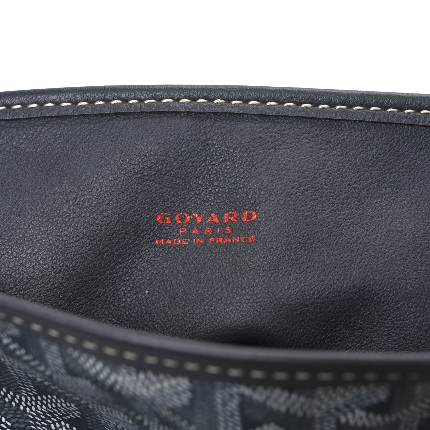 Goyardine Reversible Mini Anjou Grey
