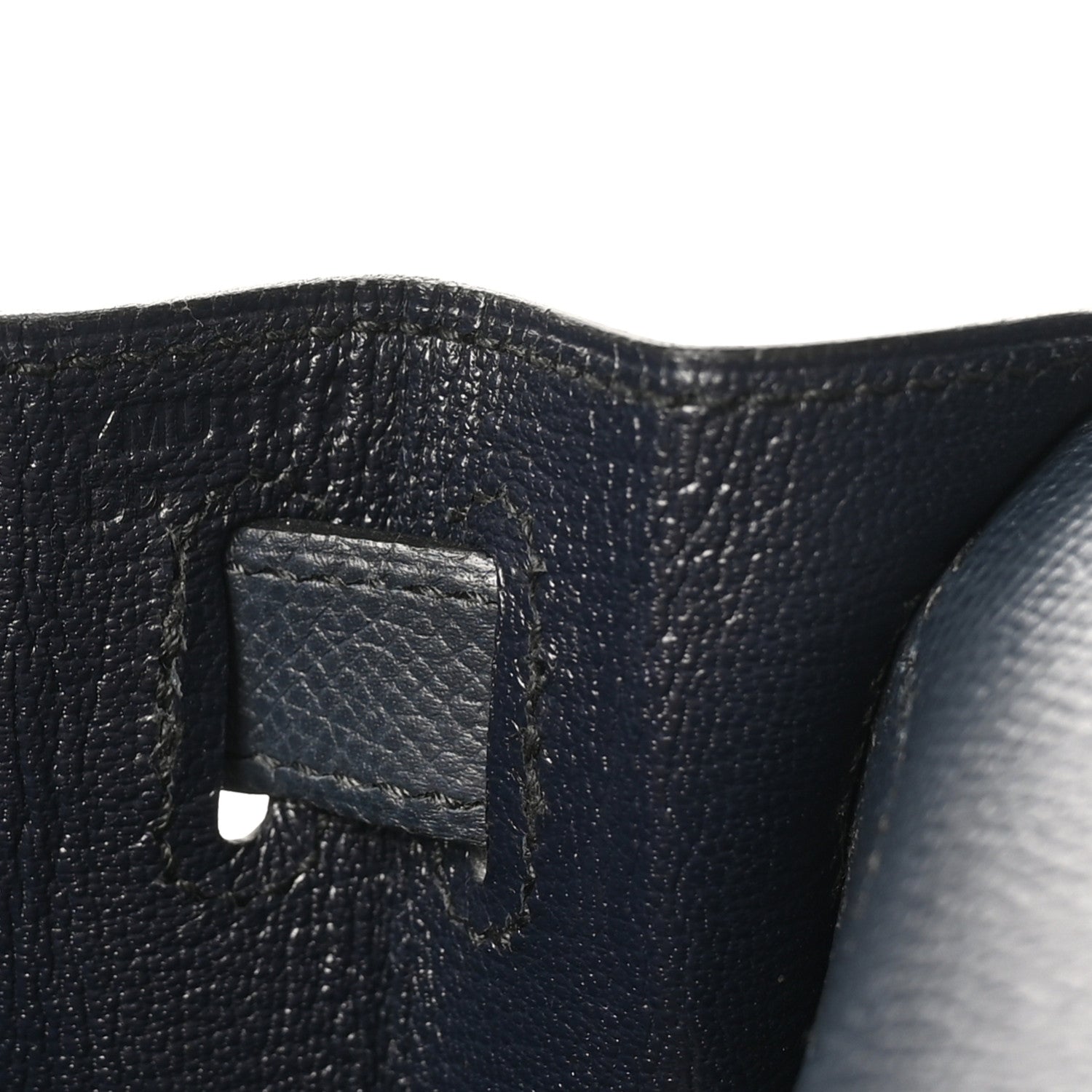 Hermes Epsom Kelly Sellier 28 Bleu Indigo 7 of 10