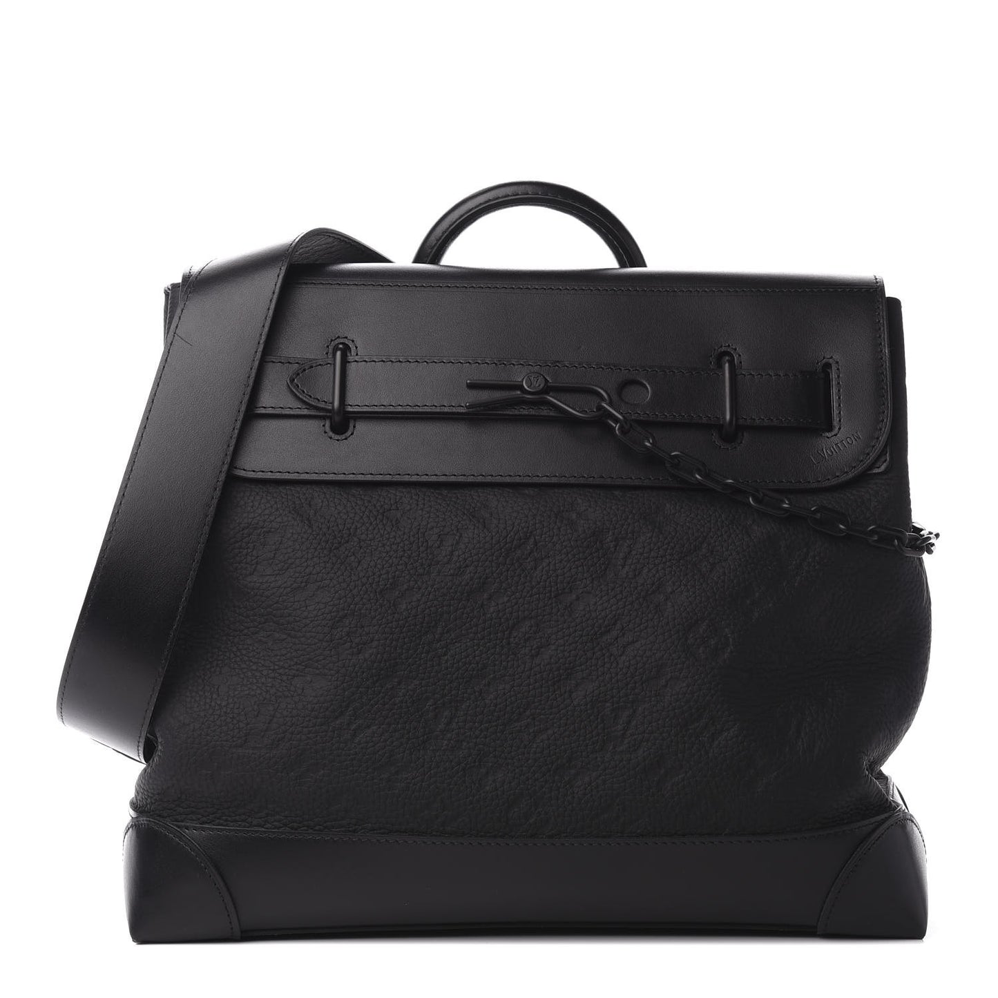 Taurillon Monogram Steamer PM Black
