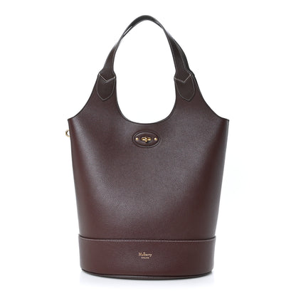 Mulberry Small Classic Grain Silky Calfskin Lily Tote Oxblood 1 of 7