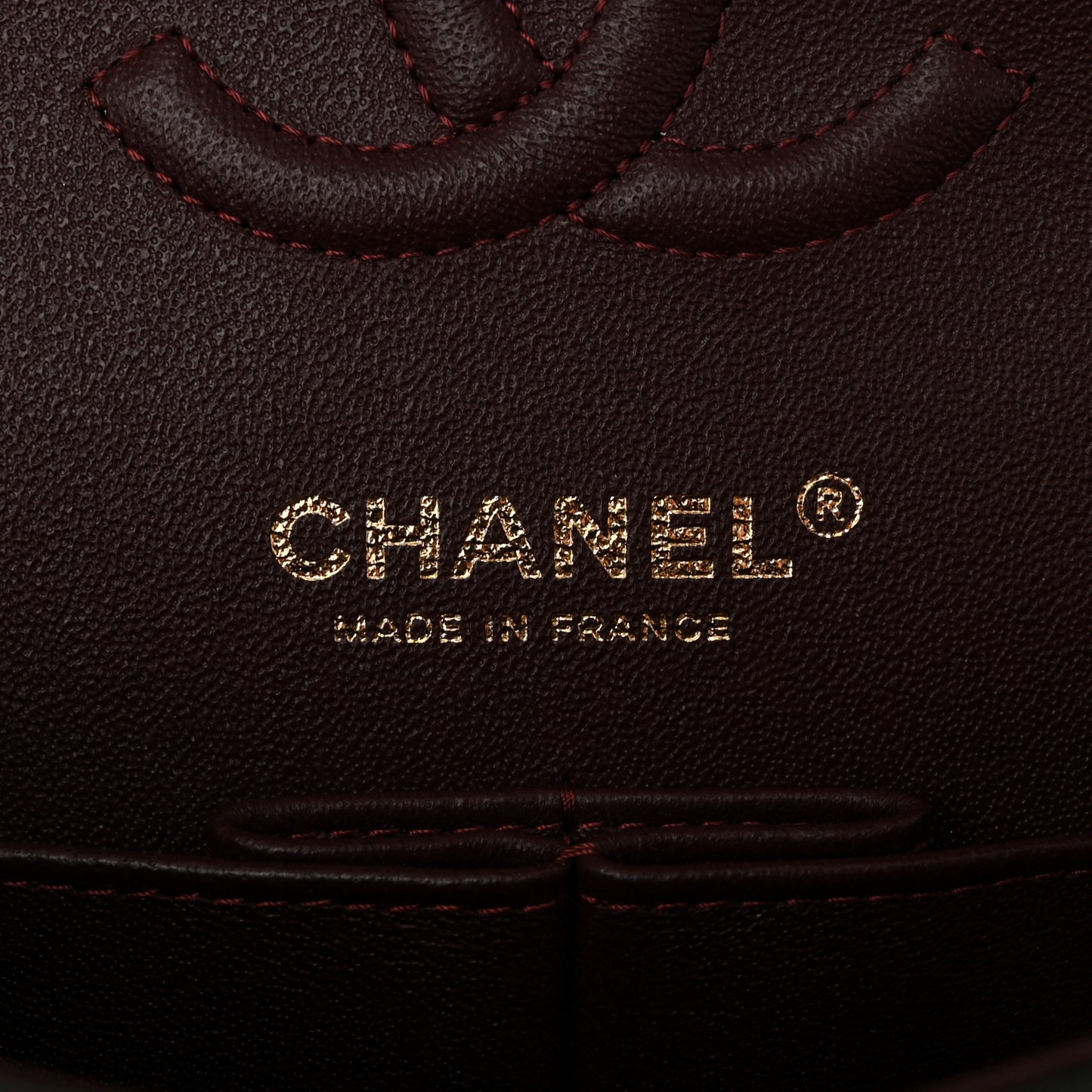 Lambskin Quilted Small Double Flap Black