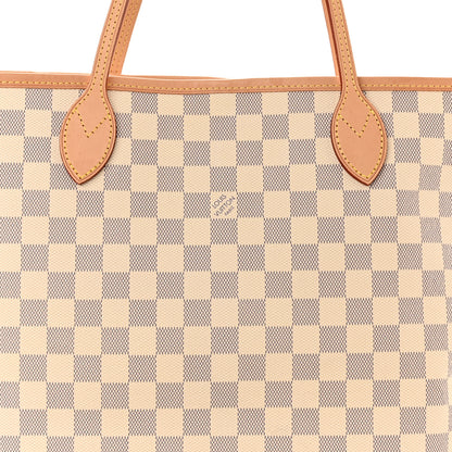 Louis Vuitton Damier Azur Neo Neverfull MM 7 of 11