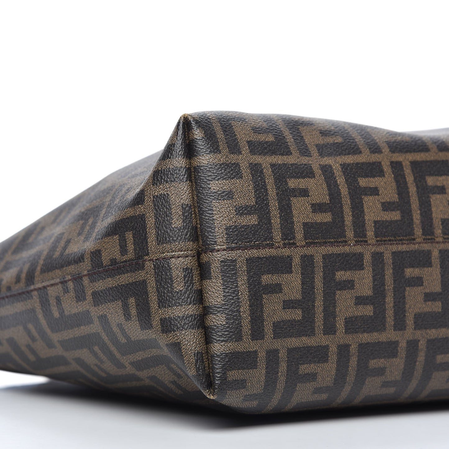 Zucca Spalmati Small Roll Tote Tobacco Moro