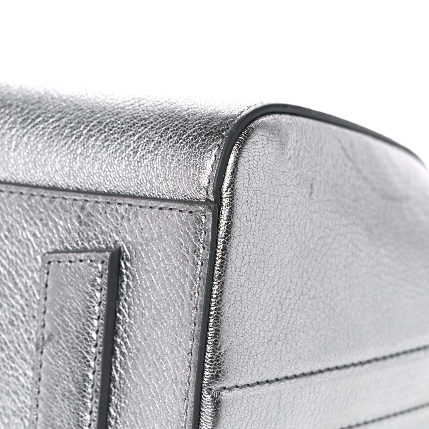 Givenchy Metallic Sugar Goatskin Small Antigona Silver 10 of 17