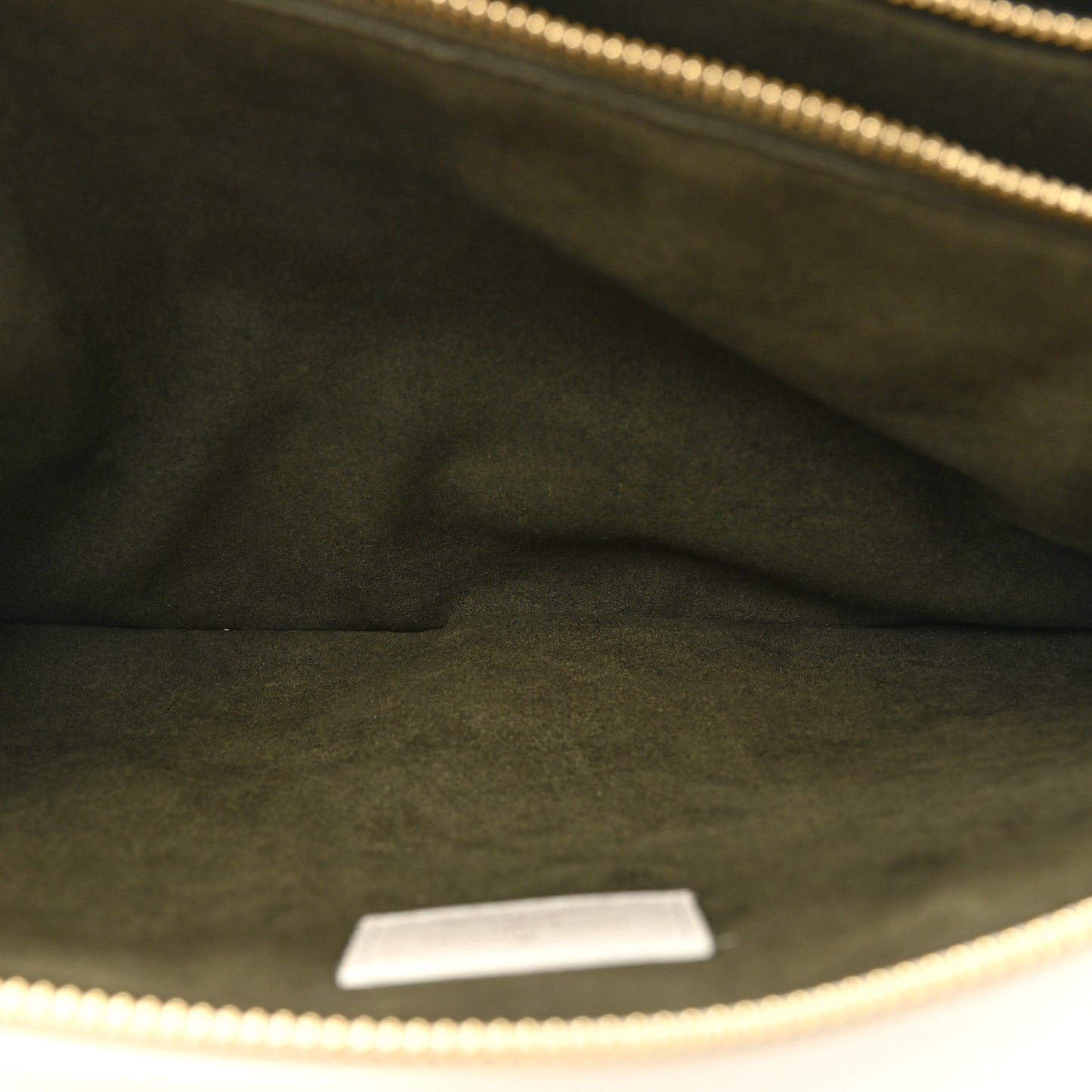 Lambskin Embossed Monogram Coussin PM Cream