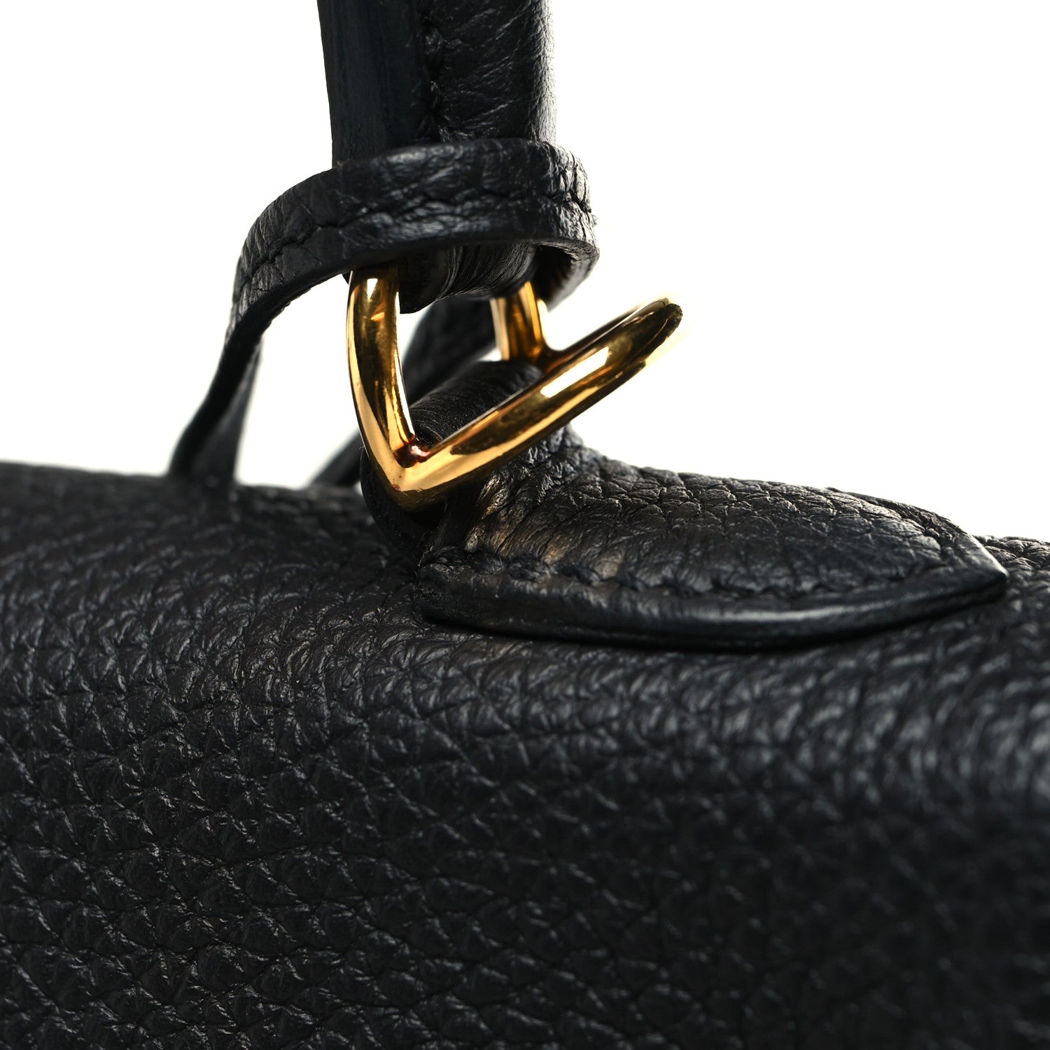 Hermes Togo Kelly Retourne 25 Black 14 of 16