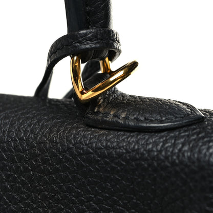 Hermes Togo Kelly Retourne 25 Black 14 of 16