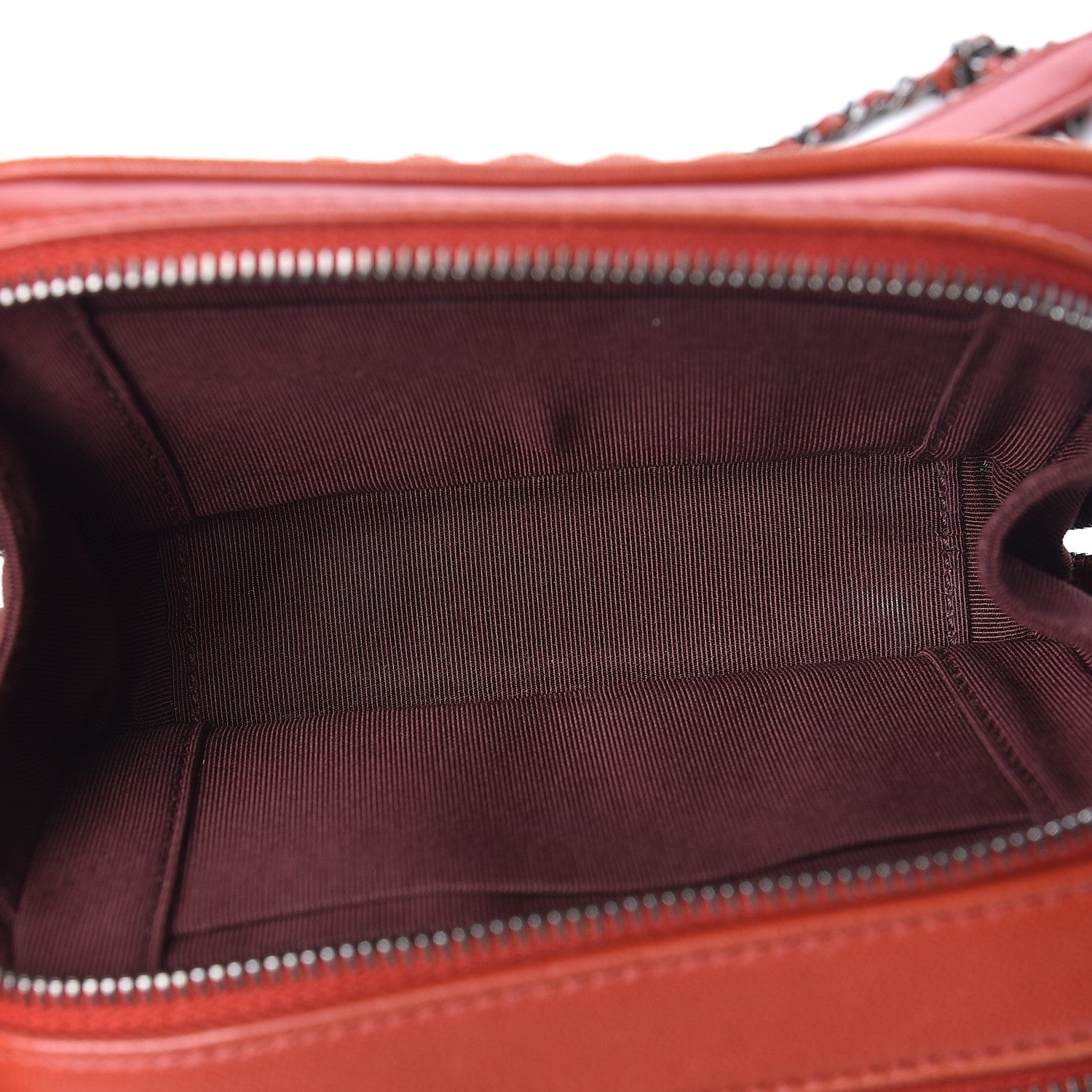 Chanel Lambskin Quilted Mini Coco Boy Camera Case Red 8 of 11