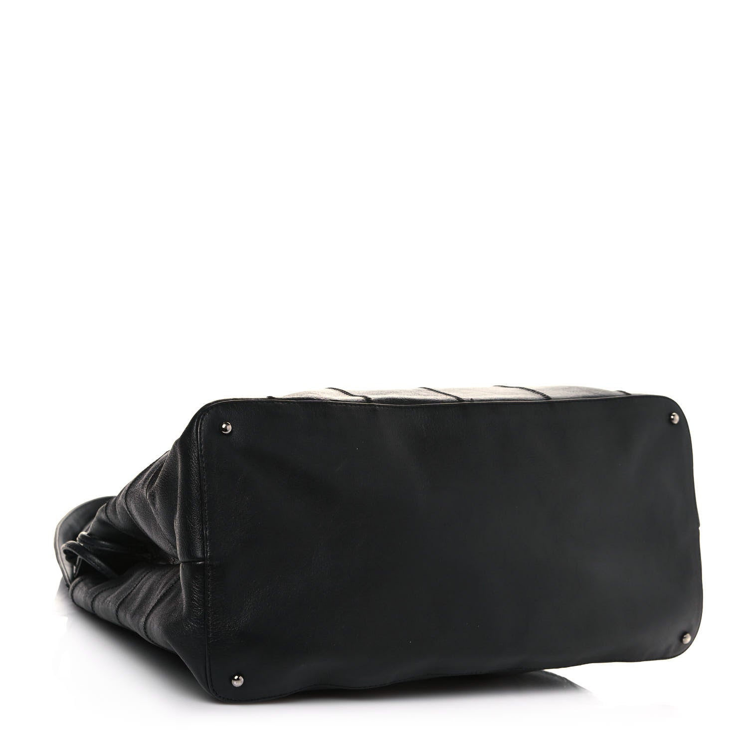 Chanel Calfskin Square Stitched Tassel Bag Black 4 of 12