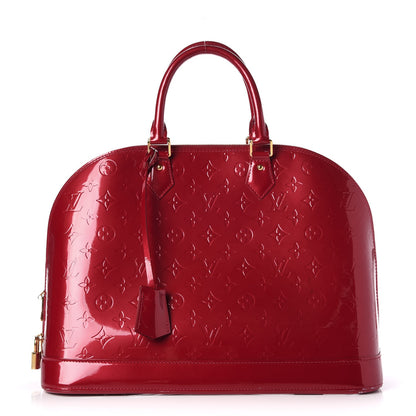 Louis Vuitton Vernis Alma GM Pomme D'Amour 1 of 13