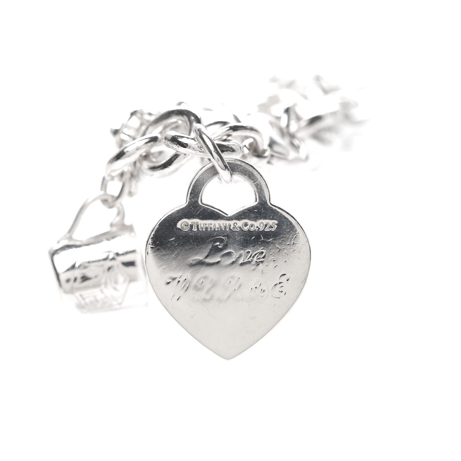 Tiffany Sterling Silver Charm Bracelet 4 of 5